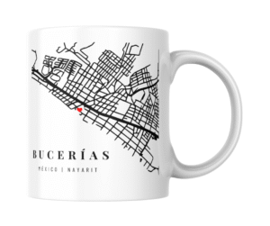 Taza Mapa Bucerías