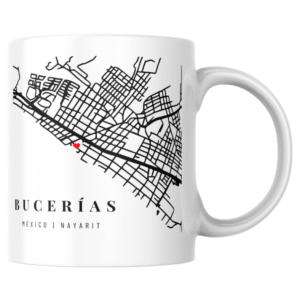 Taza Mapa Bucerías
