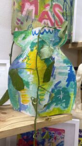 Jarrón de tela Colores no.2 - GRANDE